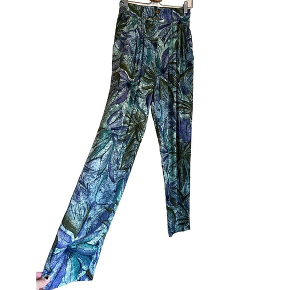 Karen Kane Vintage Coastal Grandma Resort Pants Size 8 - Picture 6 of 13
